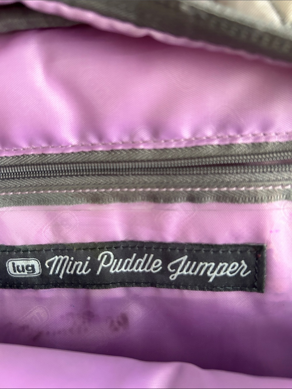 lug mini puddle jumper - Pink Gray Teal - Picture 2 of 7